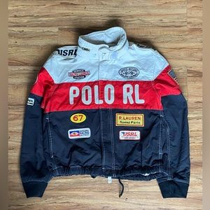 Polo RL Racing Jacket with hidden hood
